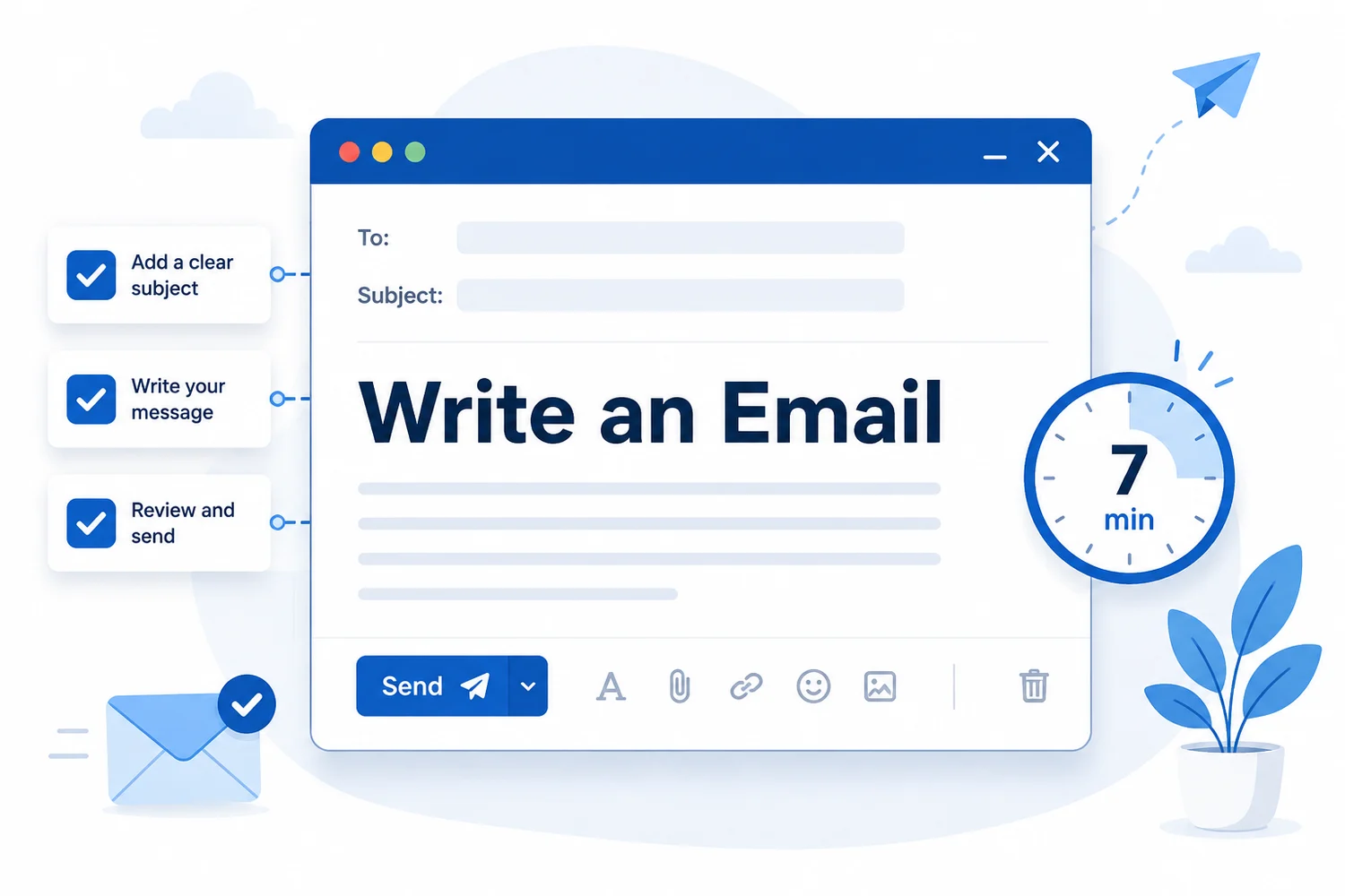 Write an Email 题型攻略：7分钟邮件写作最容易翻车的是任务完成度（附满分范例）